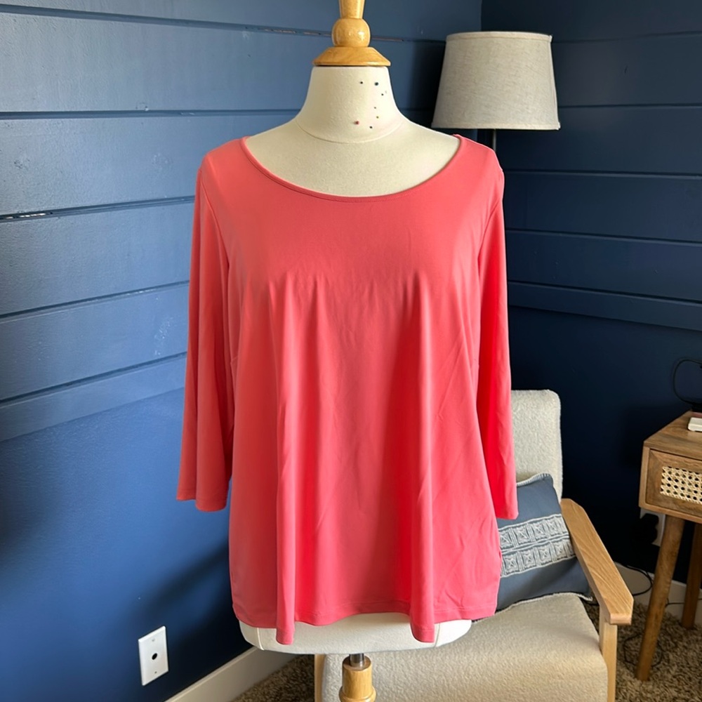 Bob Mackie Pink Shirt